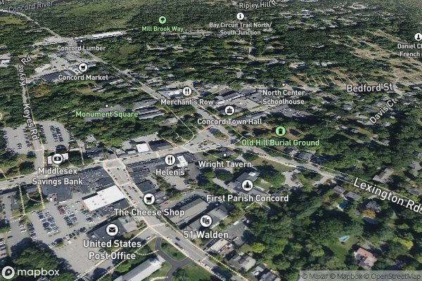 electrical troubleshooting and repair in Concord MA 01742 - Aerial View