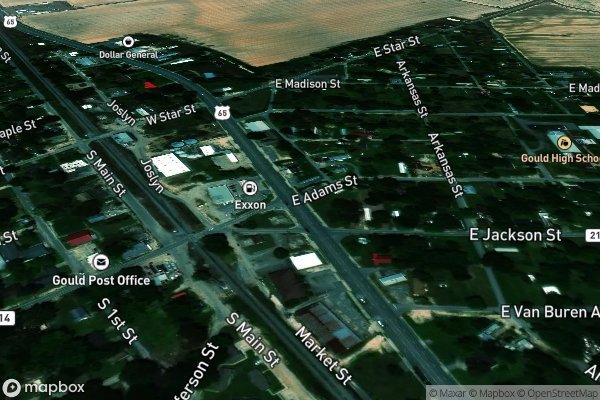 electrical troubleshooting and repair in Gould AR 71643 - Aerial View