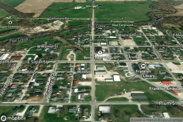 electrical troubleshooting and repair in Frankton IN 46044 - Aerial View