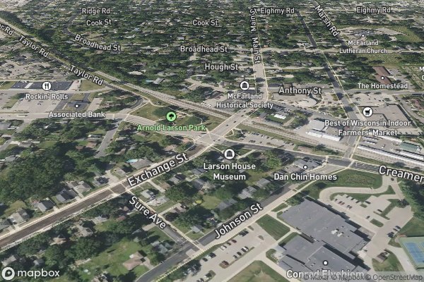 electrical troubleshooting and repair in Mcfarland WI 53558 - Aerial View