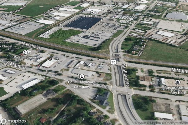 electrical troubleshooting and repair in Stafford TX 77477 - Aerial View