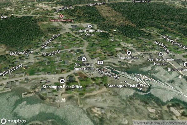 electrical troubleshooting and repair in Stonington ME 04681 - Aerial View